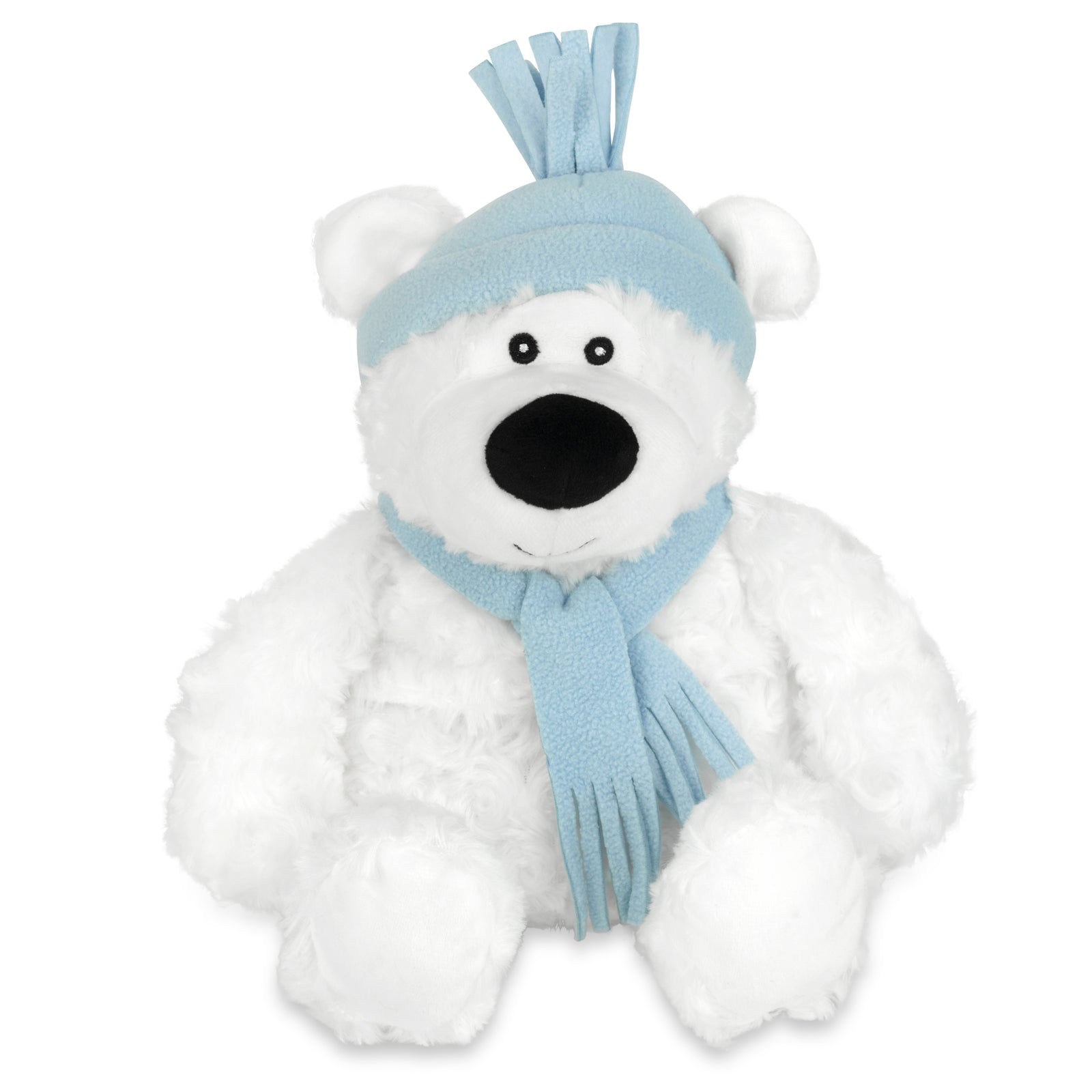 Zhu Zhu Warm Snuggles Snow Bear Teddy - Microwave Heatable Soft Toy Hottie