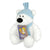 Zhu Zhu Warm Snuggles Snow Bear Teddy - Microwave Heatable Soft Toy Hottie