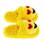 Aroma Home Fuzzy Friends Slippers - Love Hearts Emoji
