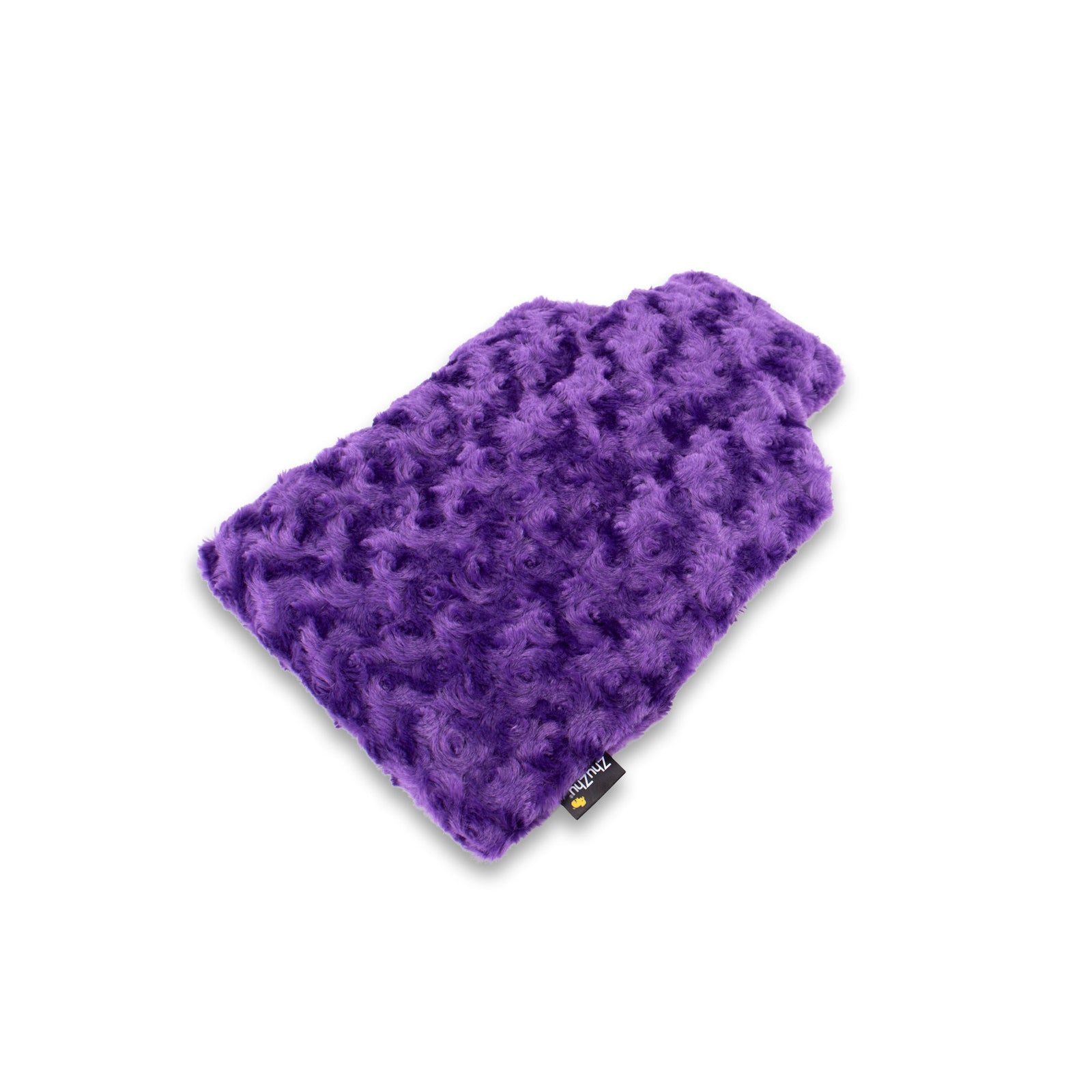 Zhu Zhu Purple Swirl Plush Hot Bottle Body Warmer - Microwavable Lavender Wheat Bag