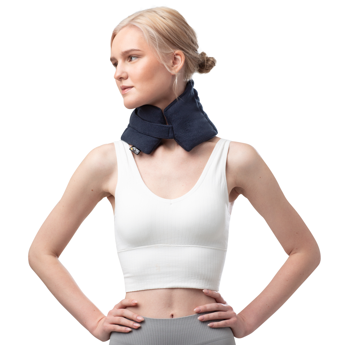 Unscented Microwaveable Joint &amp; Neck Wrap in Navy