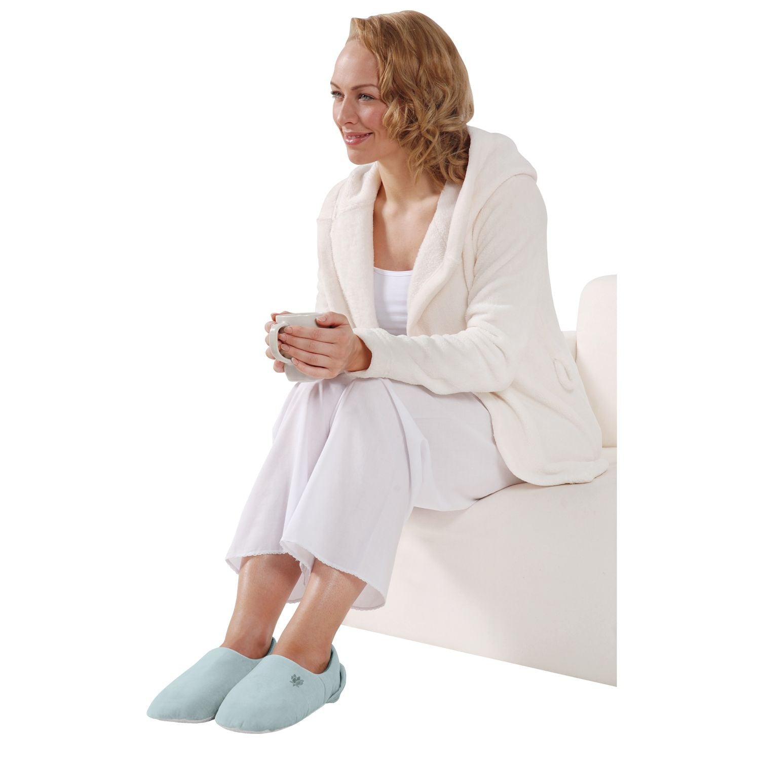 Aroma Home Soothing You Microwavable Feet Warmers - Blue
