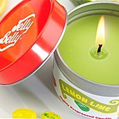 Jelly Belly Lemon Lime Candle Tin
