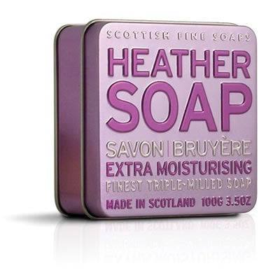 Scottish Fine Soaps - Heather Soap in a Tin