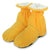 Zhu-Zhu Cozy Toes Microwavable Feet Warmers - Yellow Slipper Boots