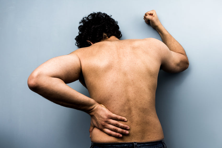 Man with back pain