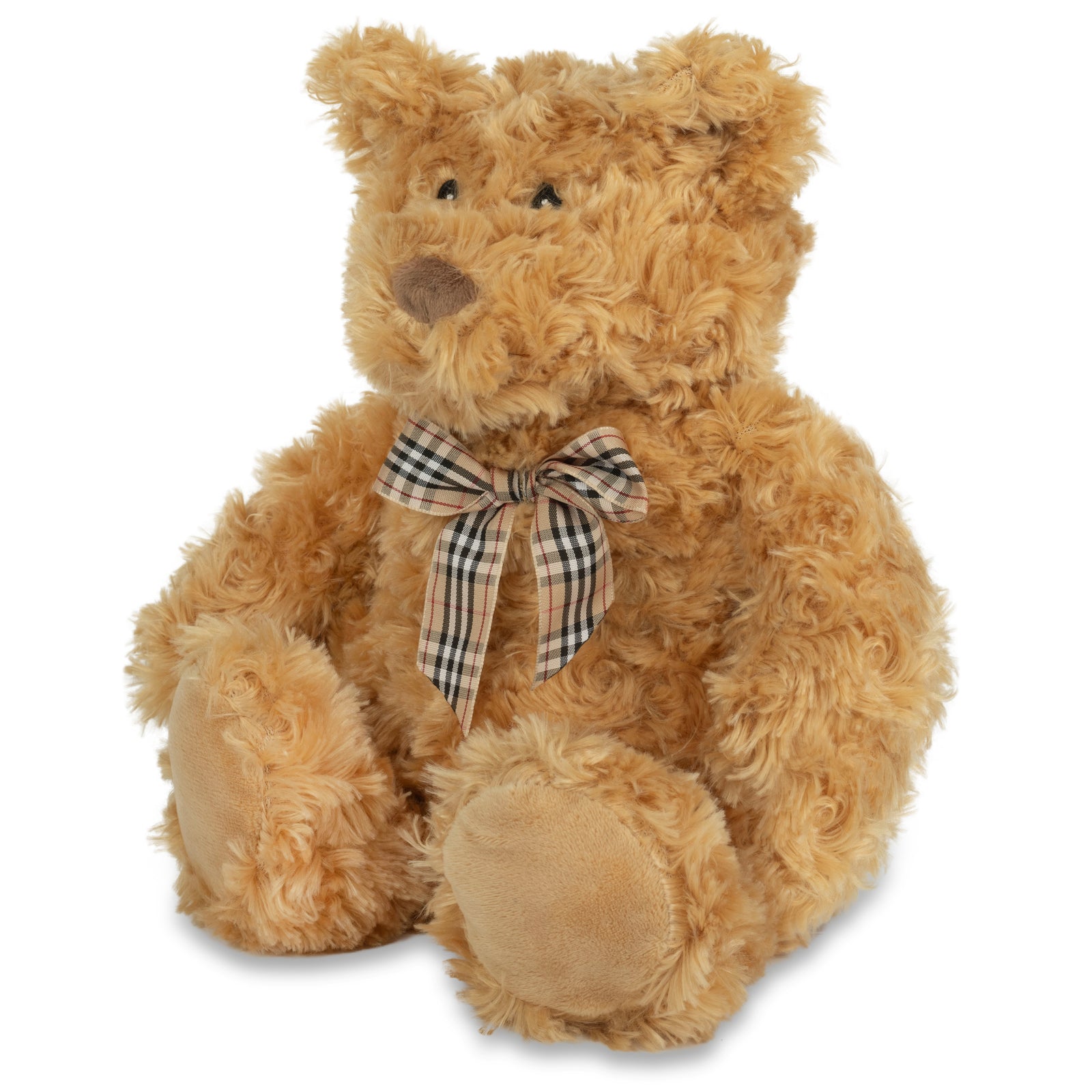 Zhu Zhu Warm Snuggles Brown Teddy Bear - Microwave Heatable Soft Toy Hottie
