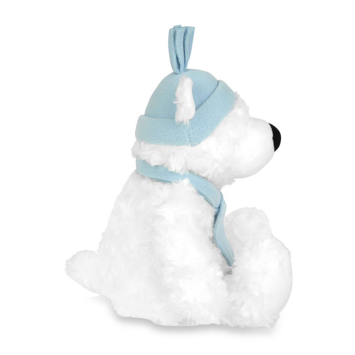 Zhu Zhu Warm Snuggles Snow Bear Teddy - Microwave Heatable Soft Toy Hottie