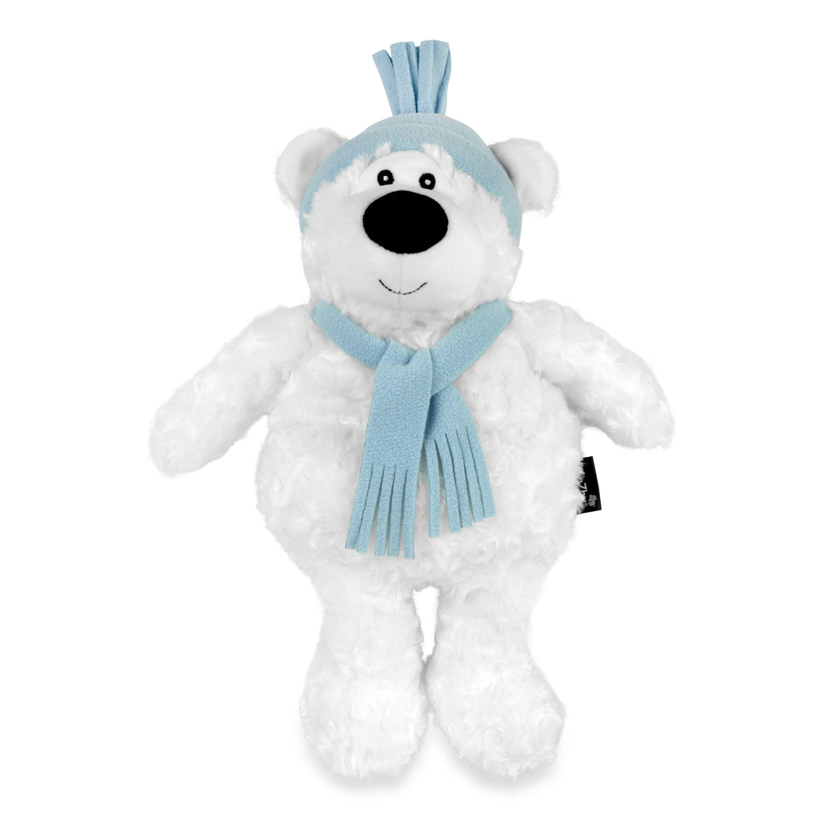 Zhu Zhu Warm Snuggles Snow Bear Teddy - Microwave Heatable Soft Toy Hottie