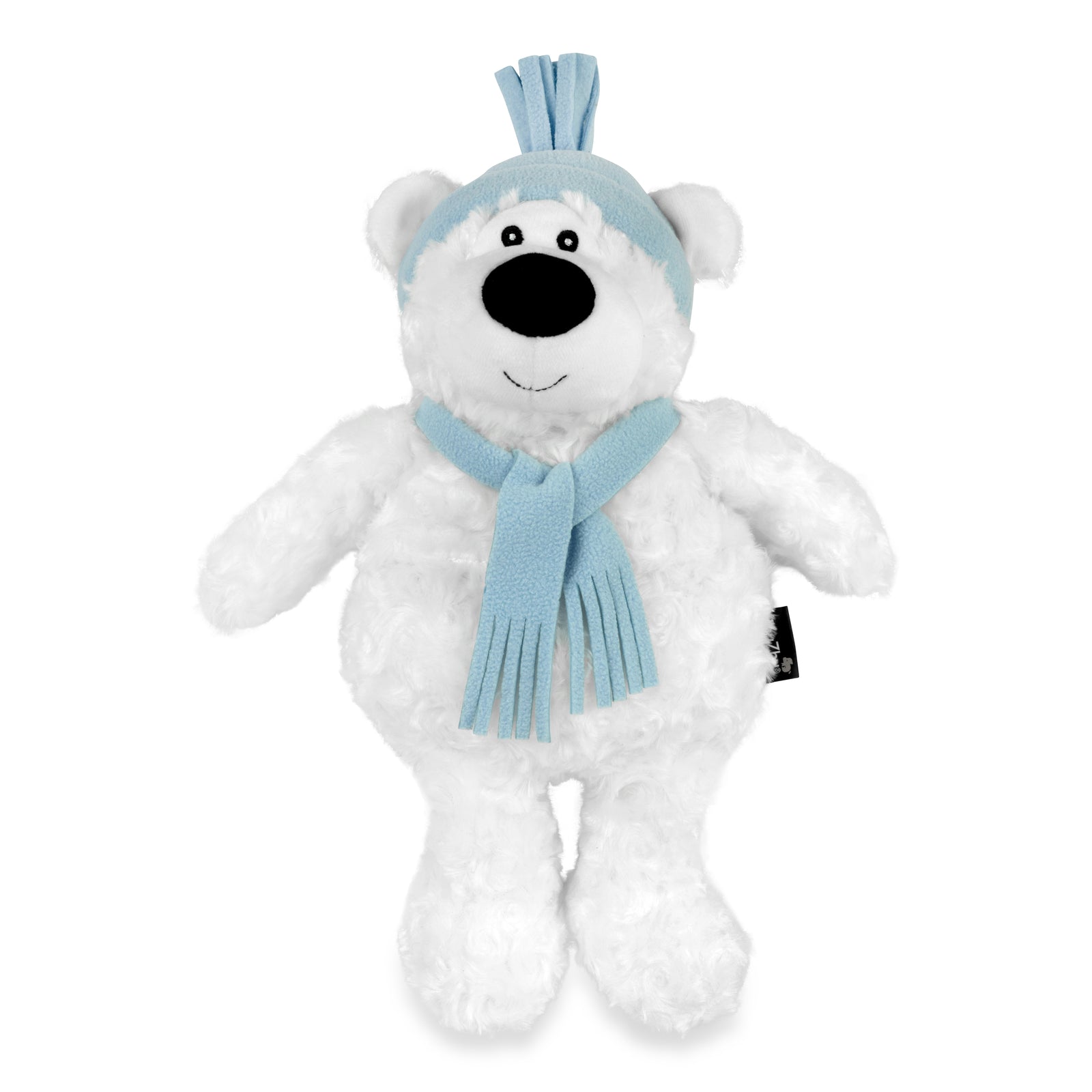 Zhu Zhu Warm Snuggles Snow Bear Teddy - Microwave Heatable Soft Toy Hottie