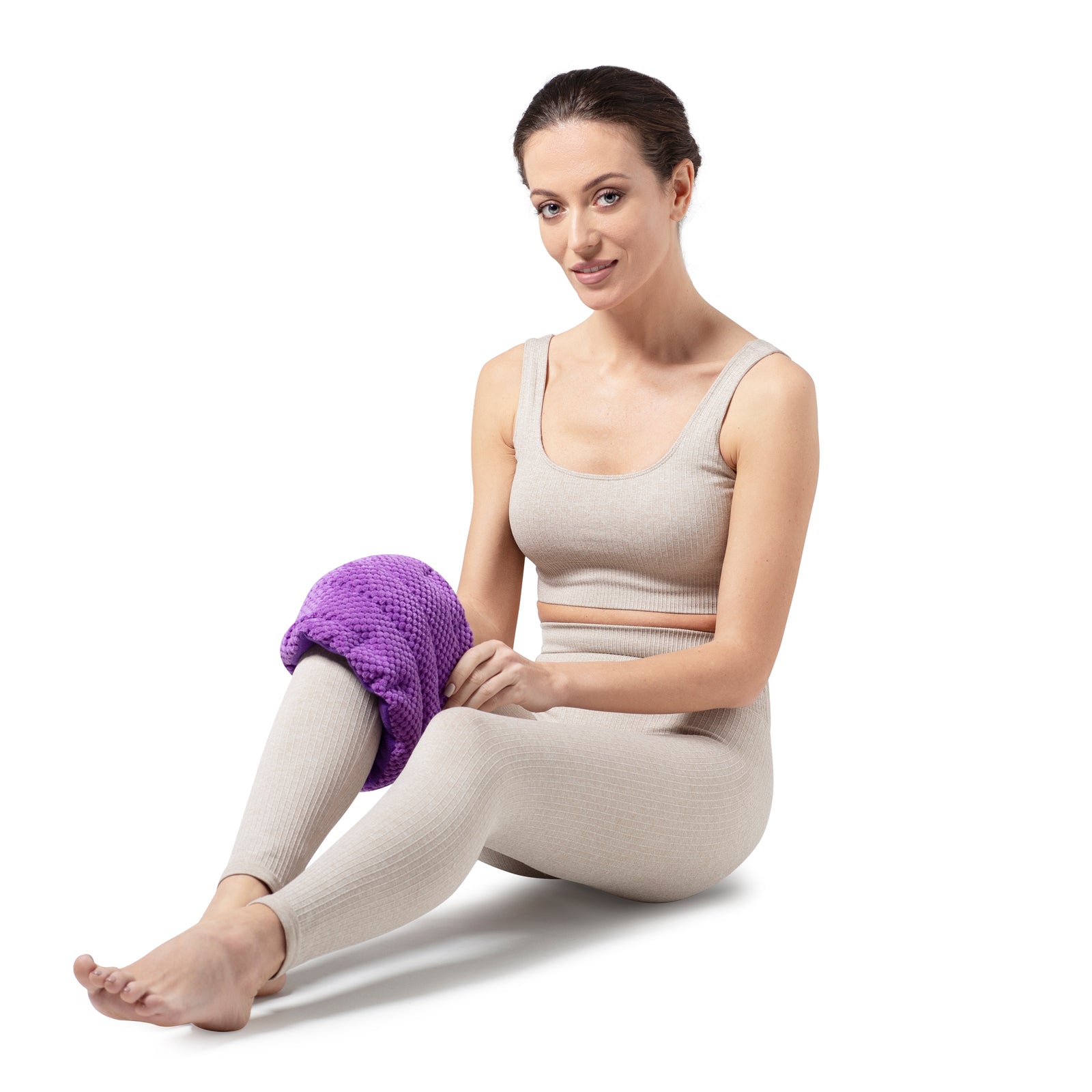 Lavender Fleece Wheat Warmer in Purple