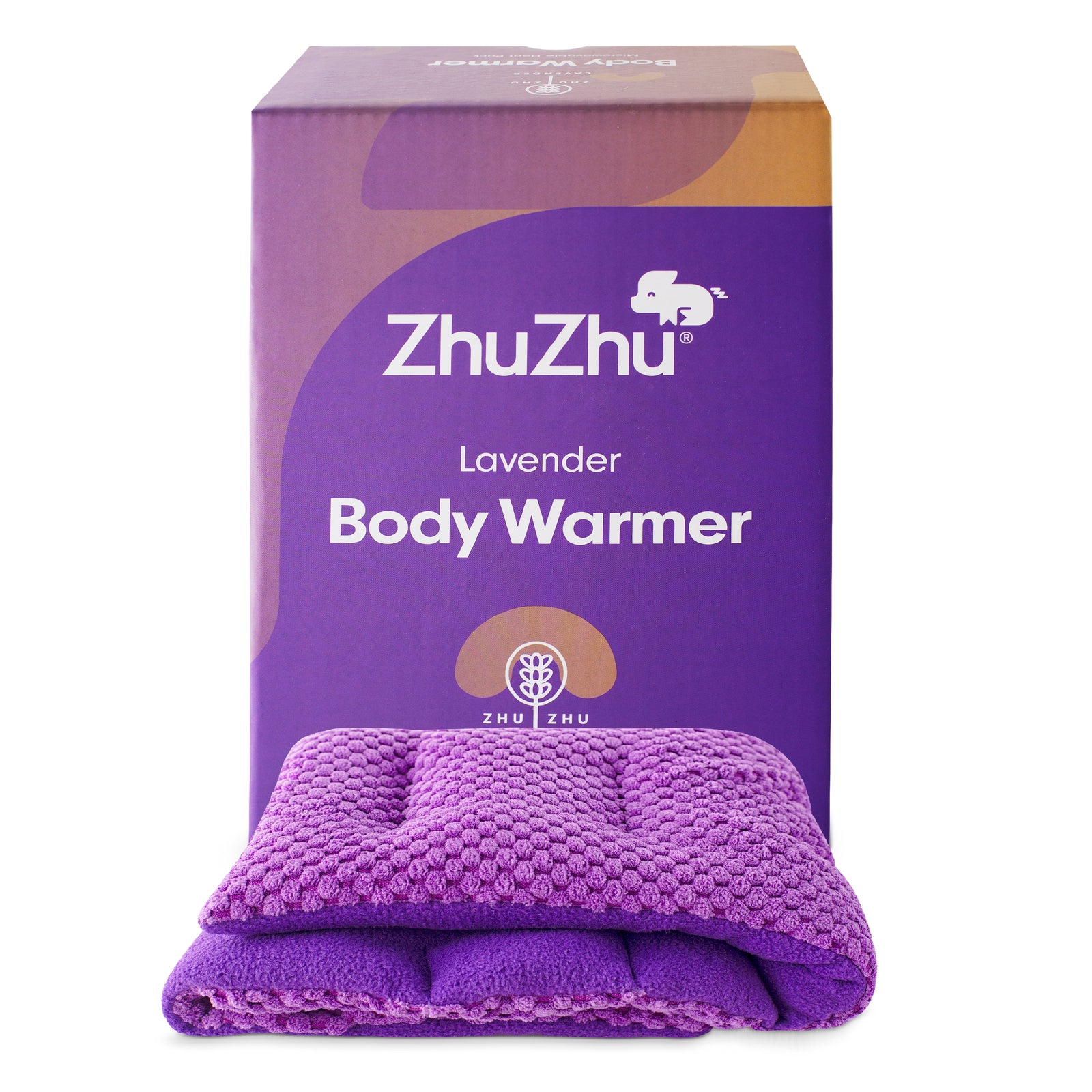 Lavender Fleece Wheat Warmer in Purple