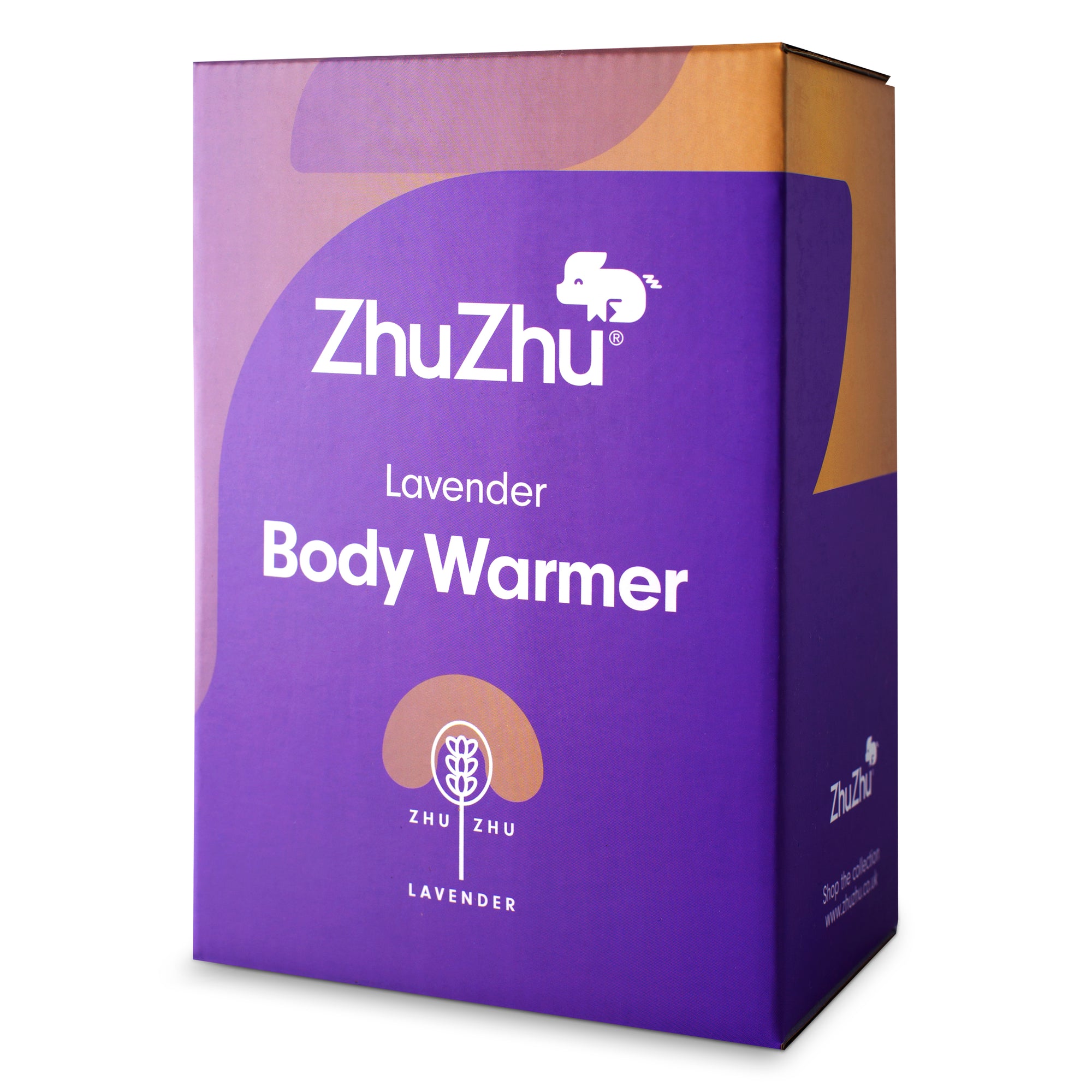 Zhu Zhu Lavender Body Warmer - Microwavable Wheat Bag Microwave Heat Pad