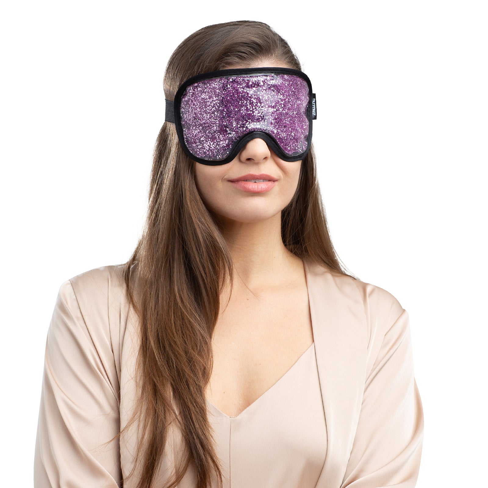 Zhu-Zhu Glitter Gel Hot & Cold Eye Mask - Pink