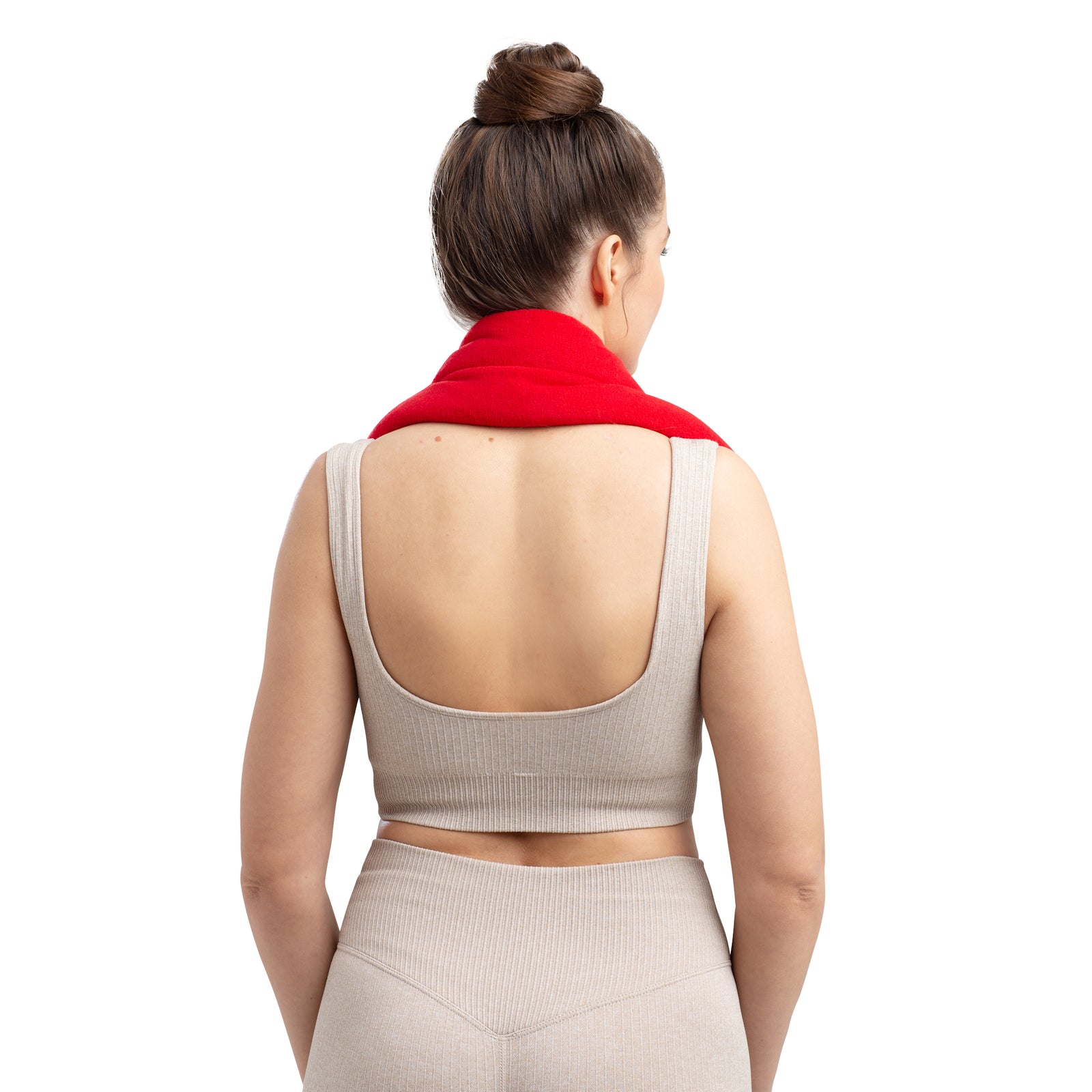 Zhu-Zhu Lavender Body Wrap Microwave Wheat Bag - Red
