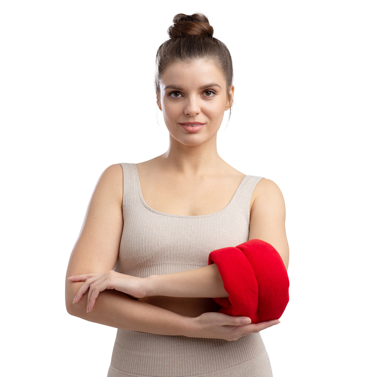 Zhu-Zhu Lavender Body Wrap Microwave Wheat Bag - Red