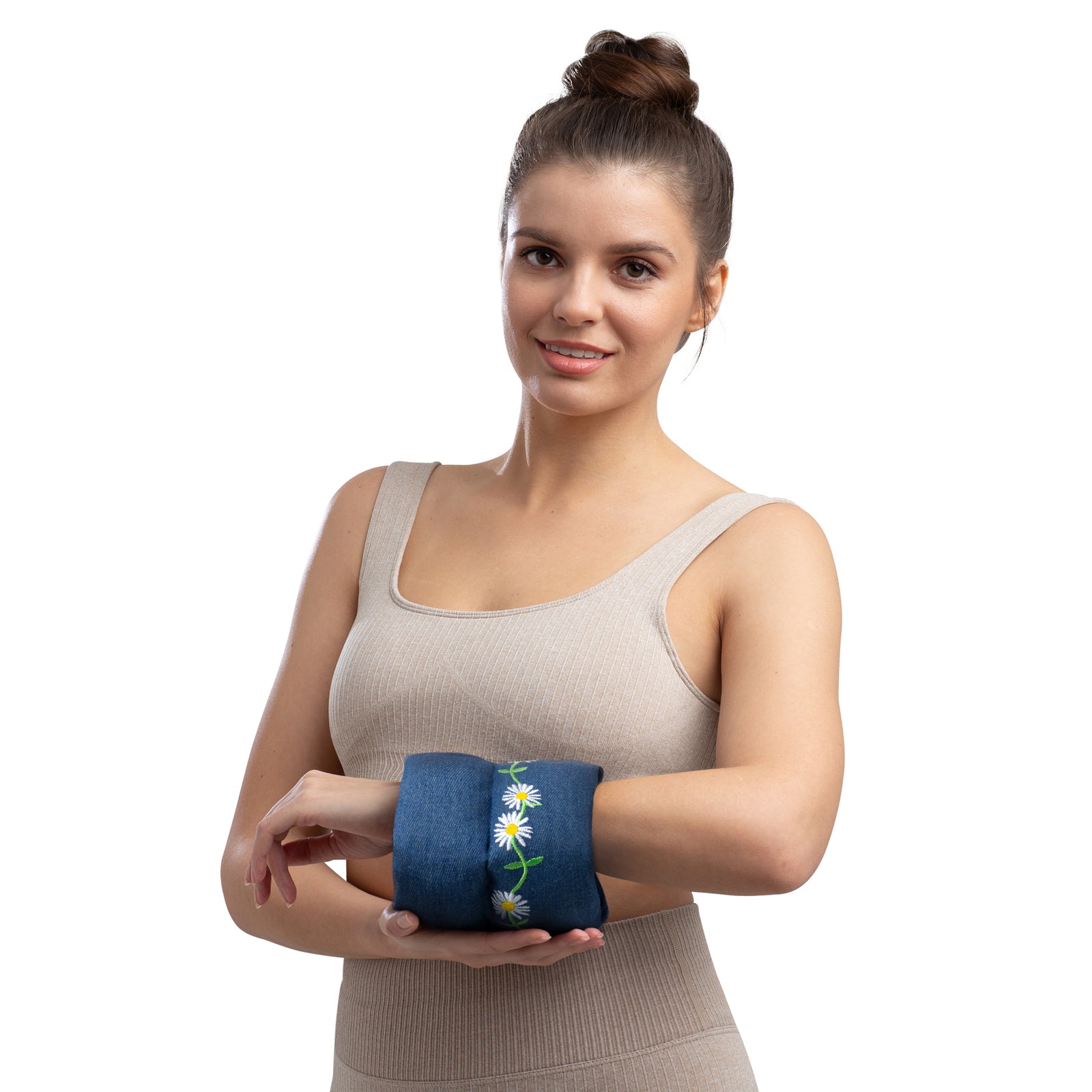 Zhu-Zhu Lavender Body Wrap Microwave Wheat Bag - Denim Daisy Chain