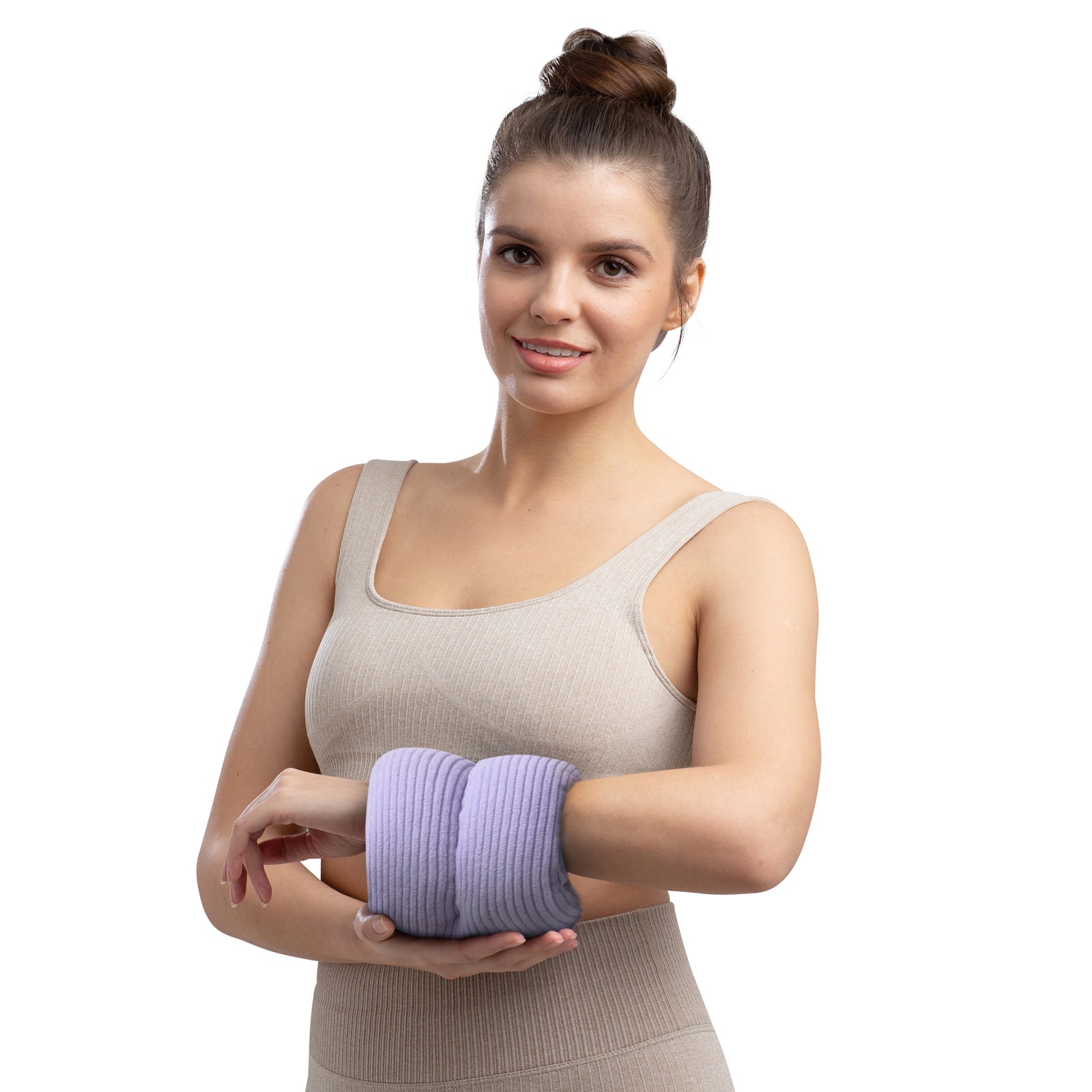 Zhu-Zhu Lavender Body Wrap Microwave Wheat Bag - Lilac