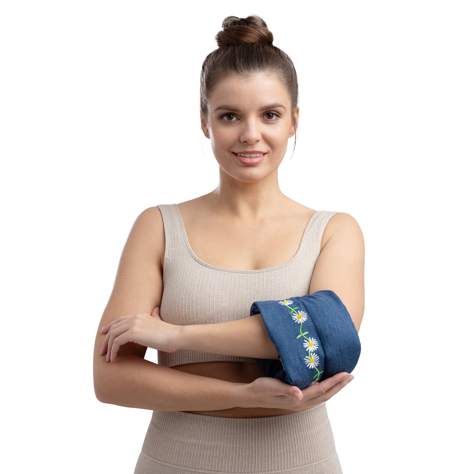 Zhu-Zhu Lavender Body Wrap Microwave Wheat Bag - Denim Daisy Chain