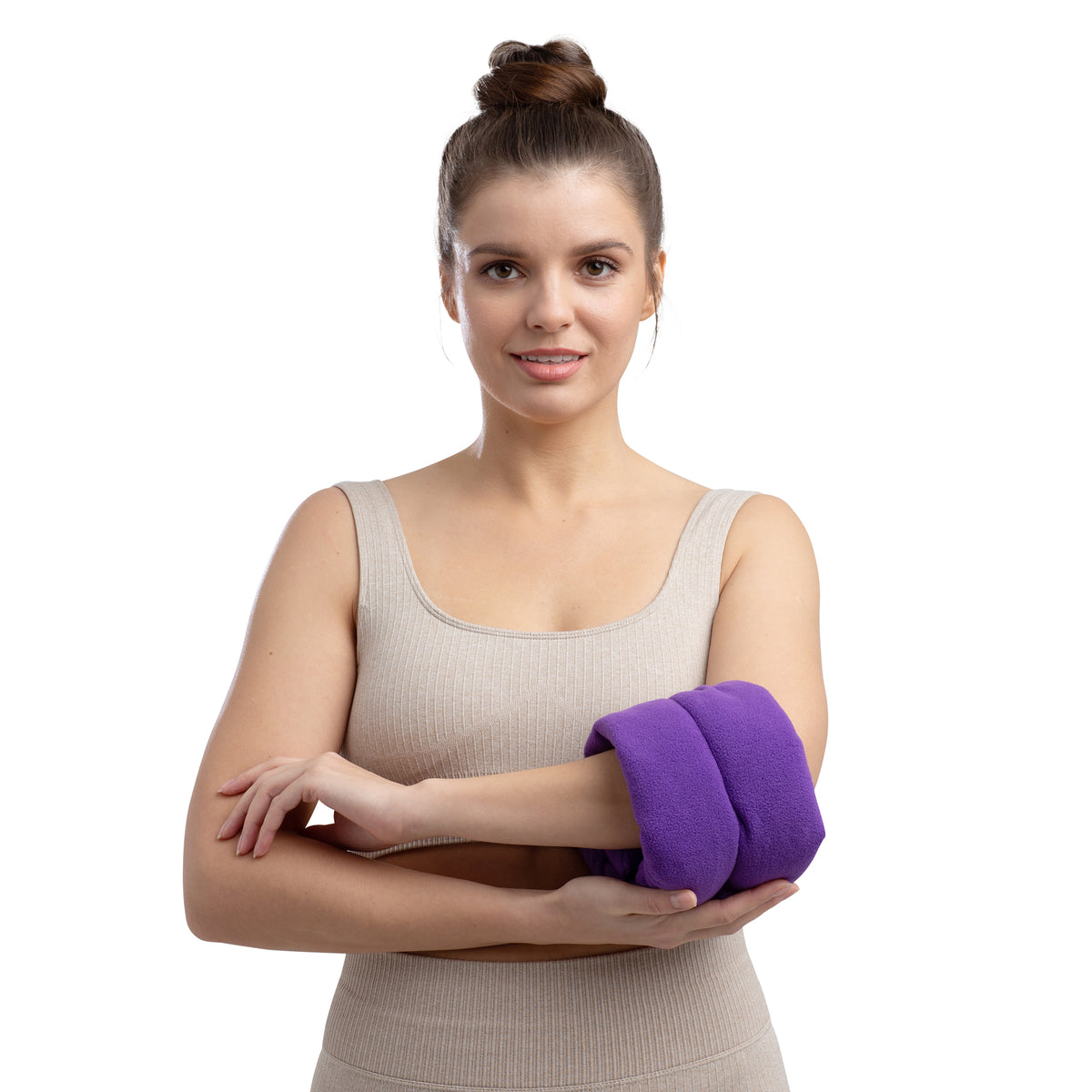 Microwaveable Lavender Body Wrap in Purple