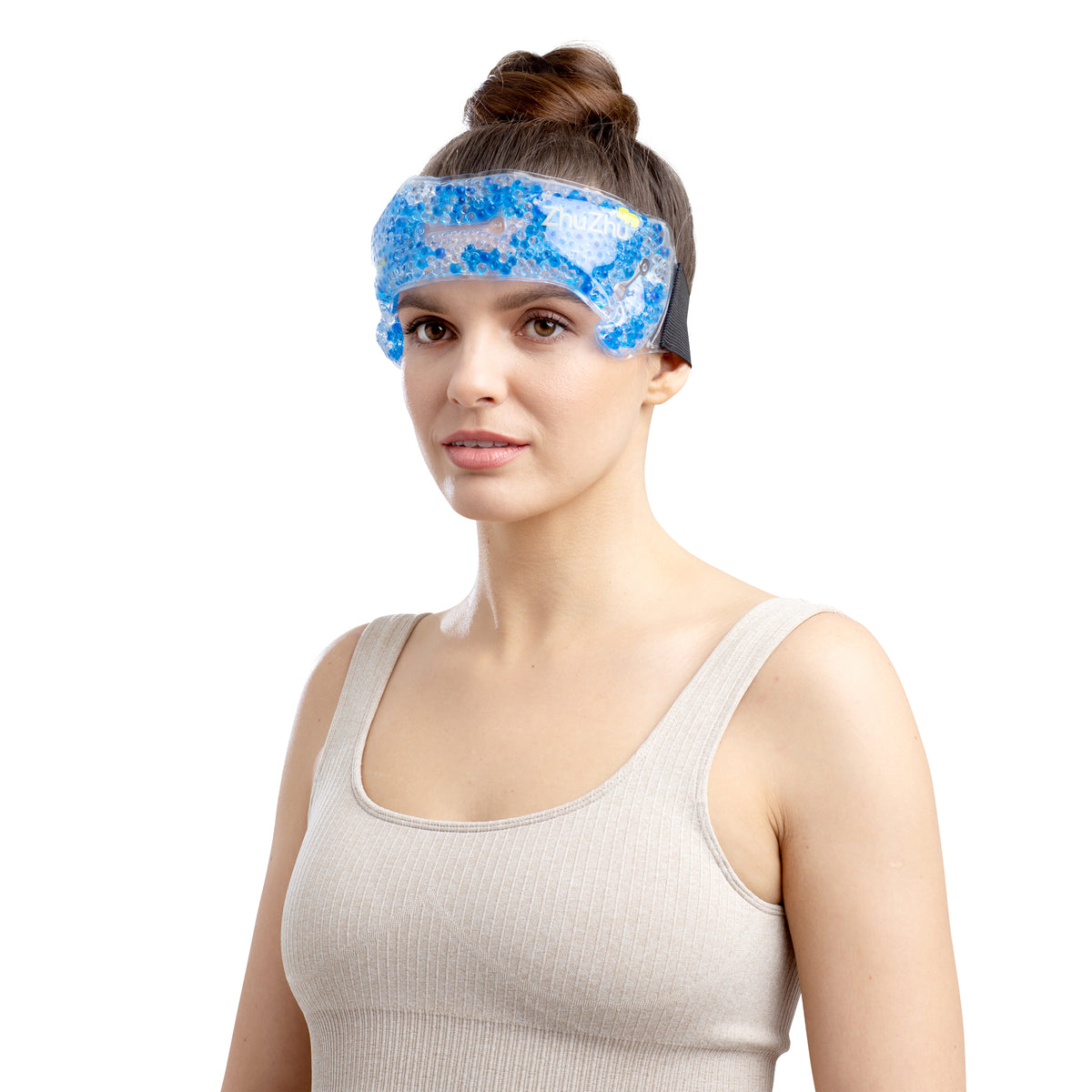 Zhu-Zhu Migraine Hot &amp; Cold Pack Wrap Therapeutic Gel Beads
