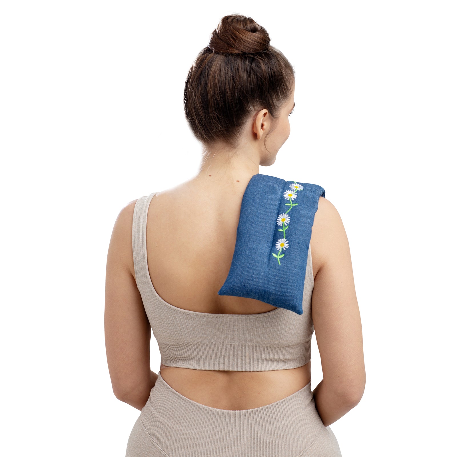 Zhu-Zhu Lavender Body Wrap Microwave Wheat Bag - Denim Daisy Chain