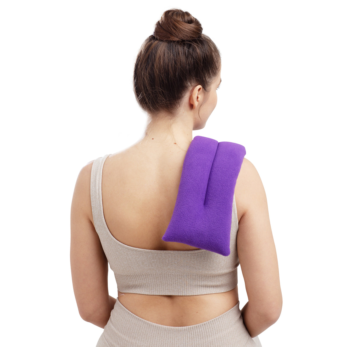 Microwaveable Lavender Body Wrap in Purple