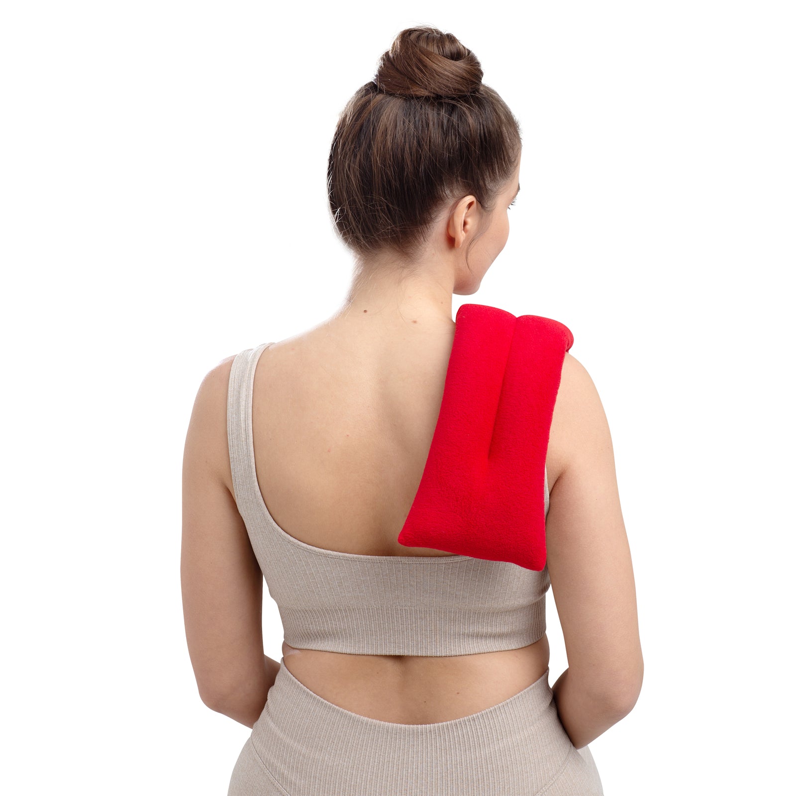 Zhu-Zhu Lavender Body Wrap Microwave Wheat Bag - Red