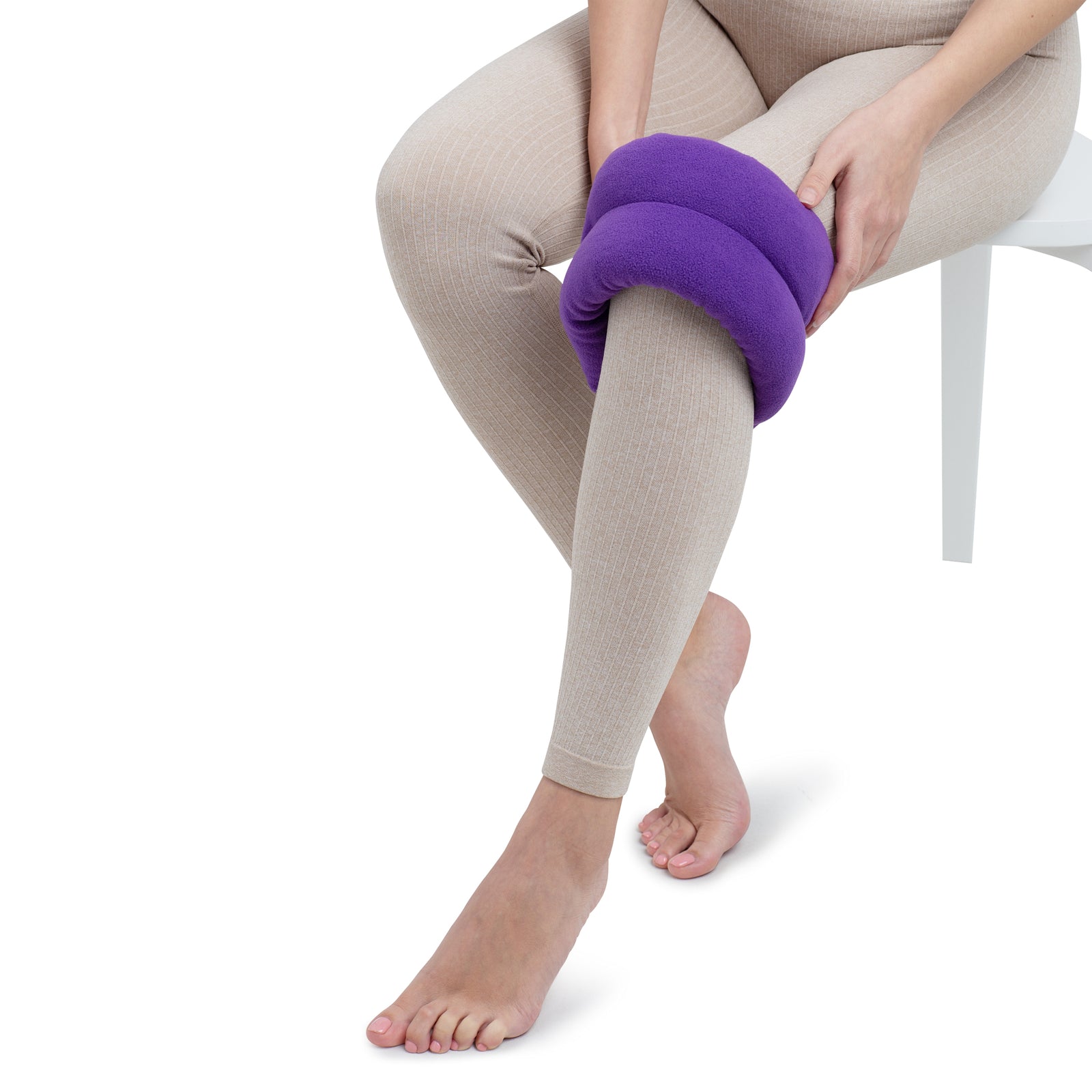Microwaveable Lavender Body Wrap in Purple