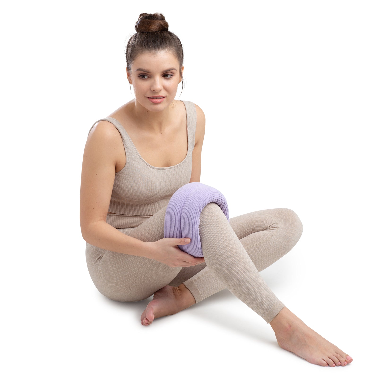 Zhu-Zhu Lavender Body Wrap Microwave Wheat Bag - Lilac