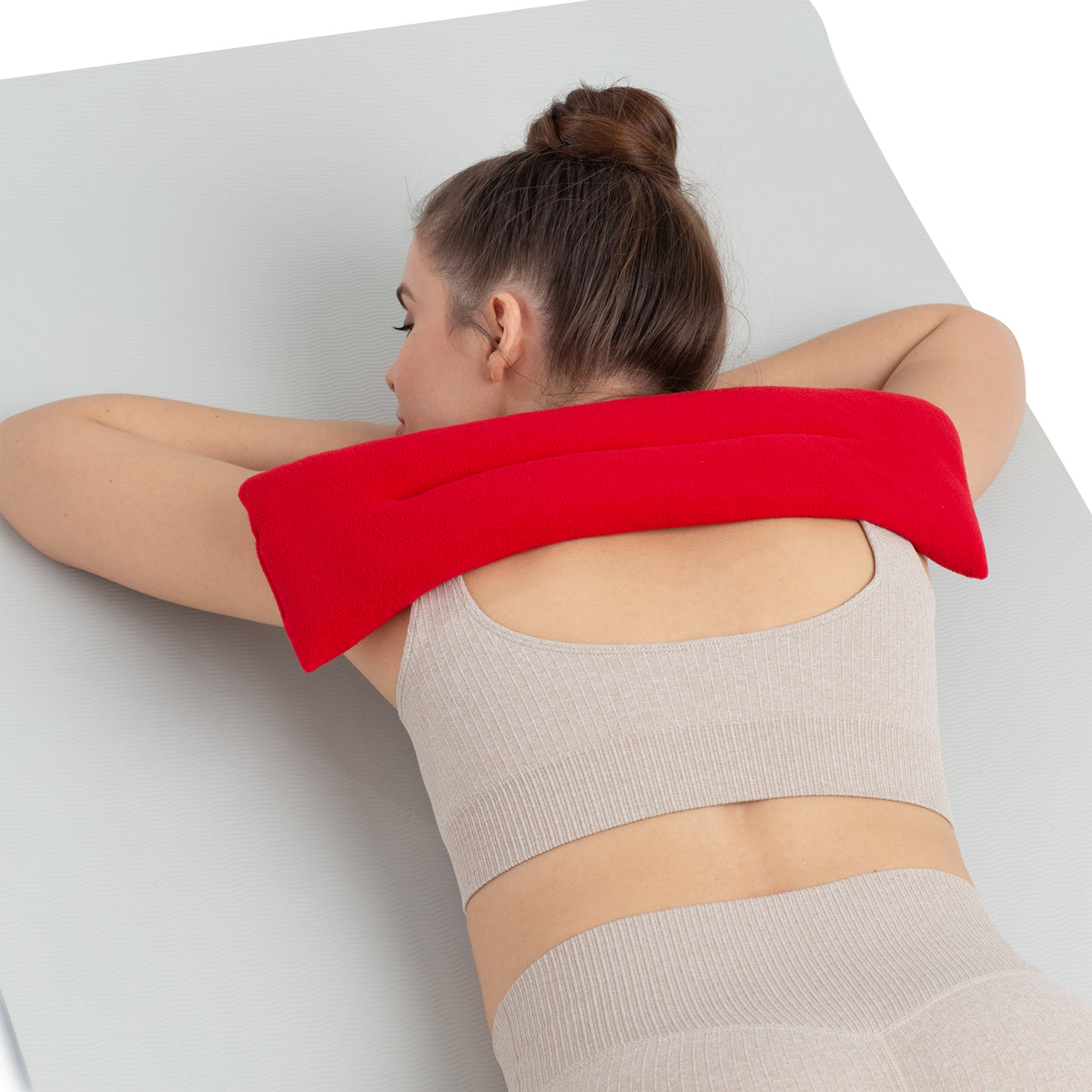 Zhu-Zhu Lavender Body Wrap Microwave Wheat Bag - Red