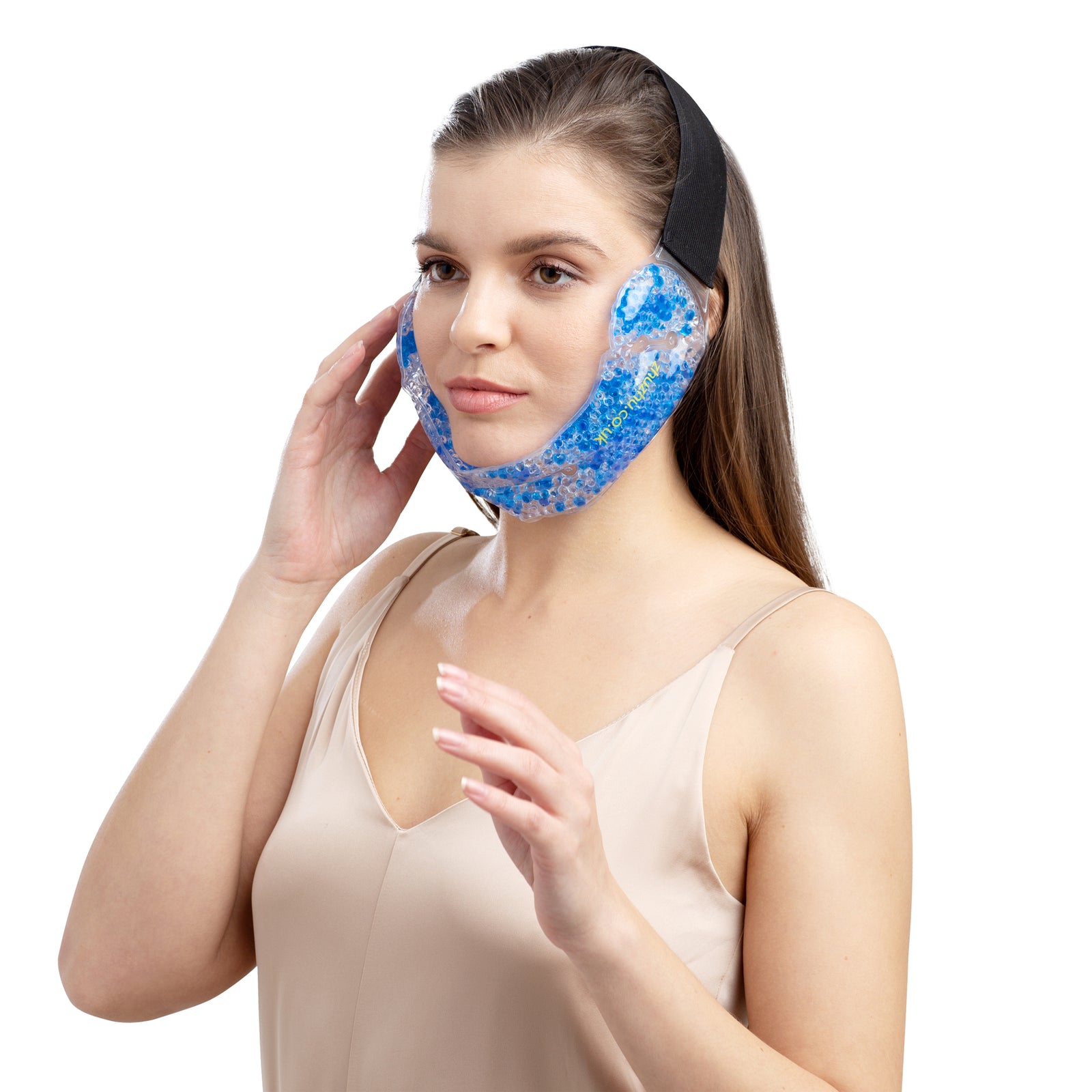 Zhu-Zhu Migraine Hot & Cold Pack Wrap Therapeutic Gel Beads