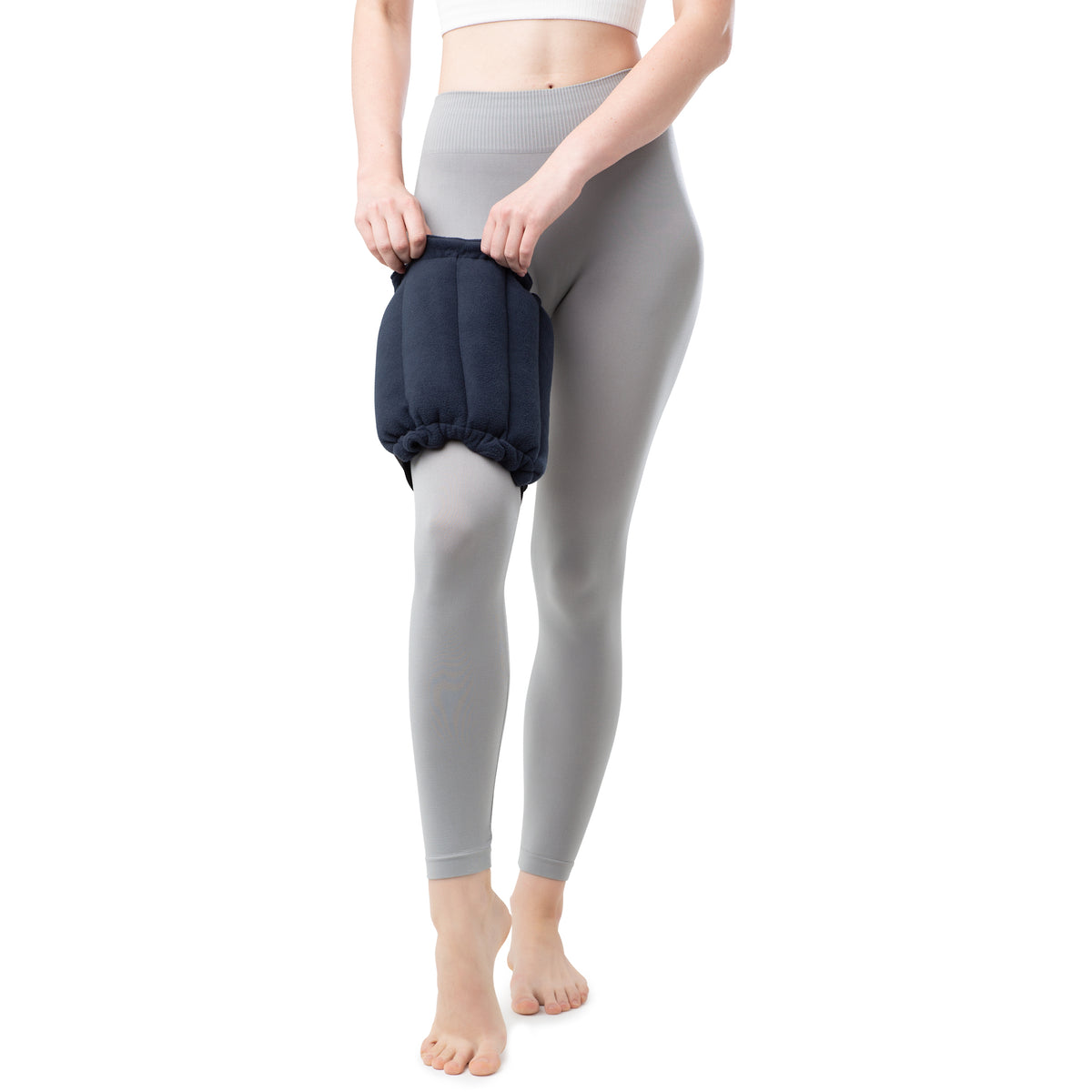 Zhu-Zhu Knee Pad - Microwavable Wheat Bag - Navy