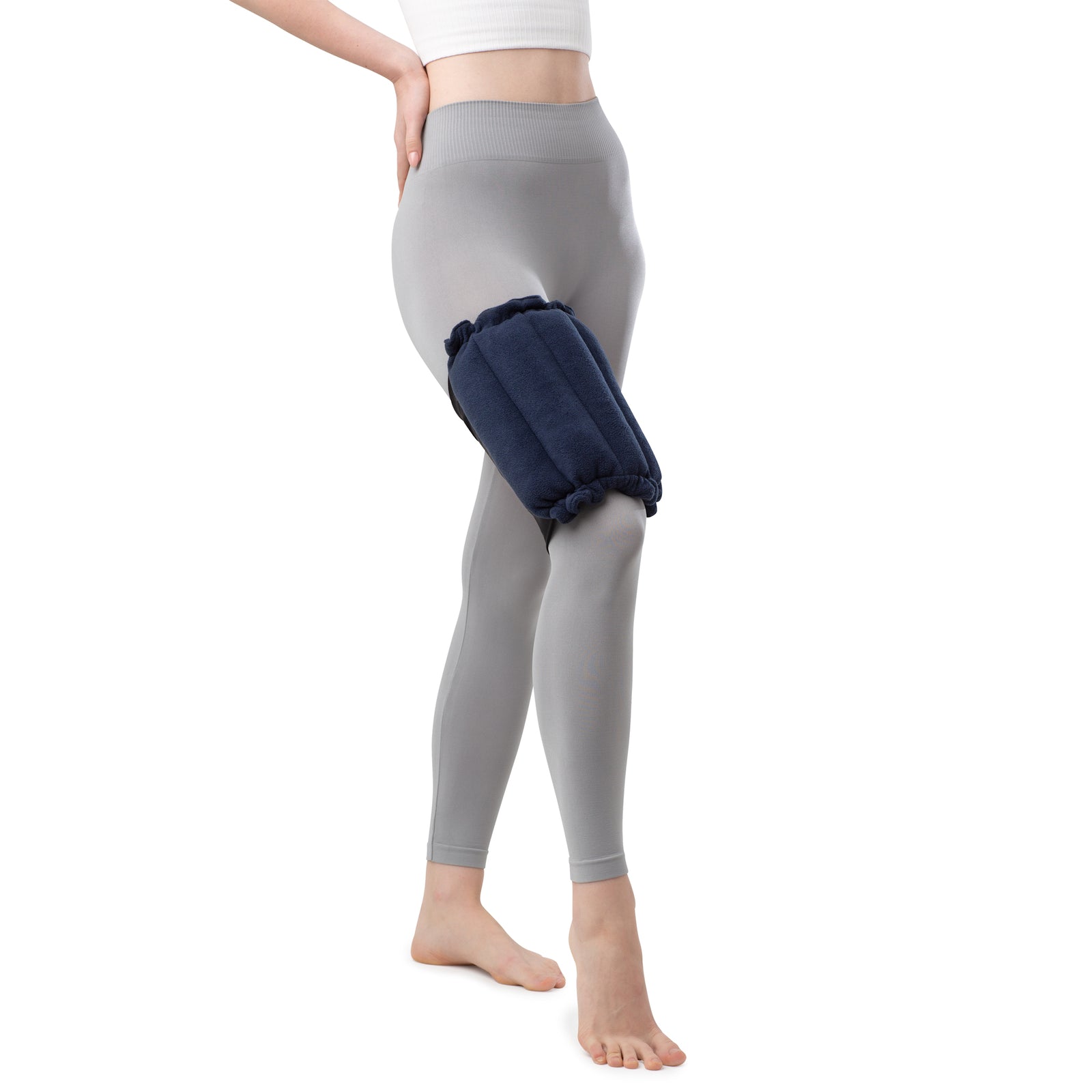 Zhu-Zhu Knee Pad - Microwavable Wheat Bag - Navy
