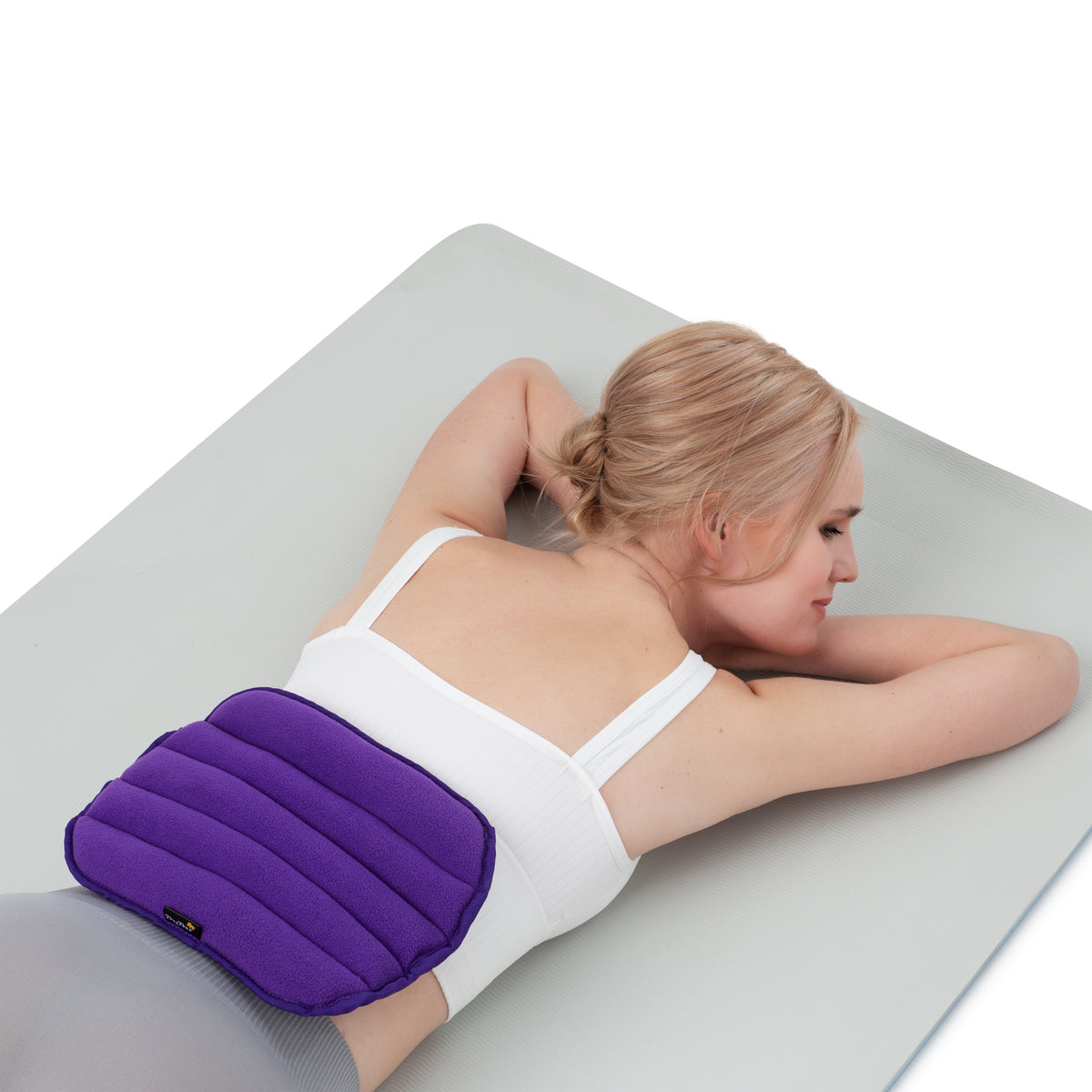 Microwaveable Heat Pad in Purple Fleece