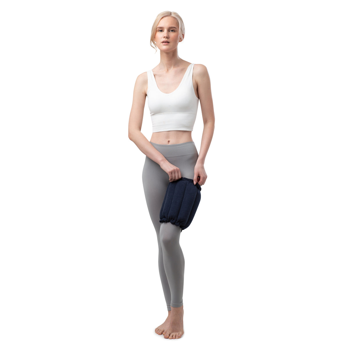 Zhu-Zhu Knee Pad - Microwavable Wheat Bag - Navy