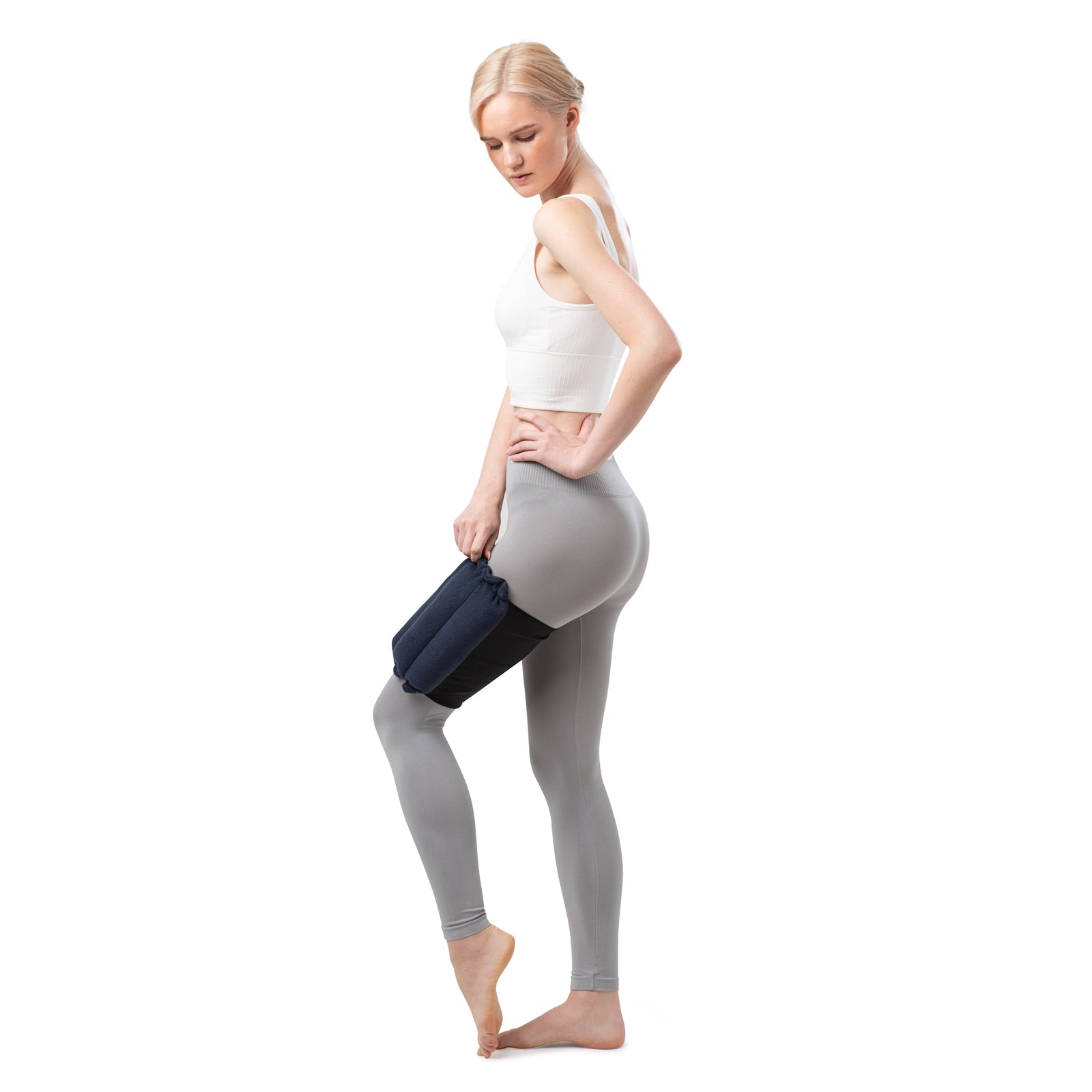 Zhu-Zhu Knee Pad - Microwavable Wheat Bag - Navy