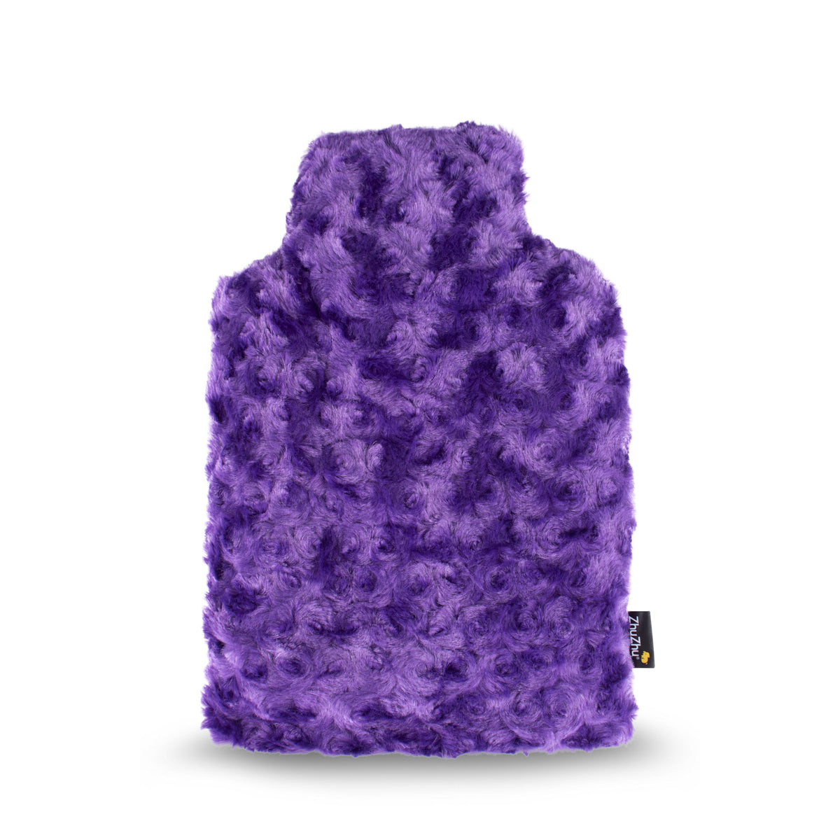 Zhu Zhu Purple Swirl Plush Hot Bottle Body Warmer - Microwavable Lavender Wheat Bag