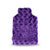 Zhu Zhu Purple Swirl Plush Hot Bottle Body Warmer - Microwavable Lavender Wheat Bag