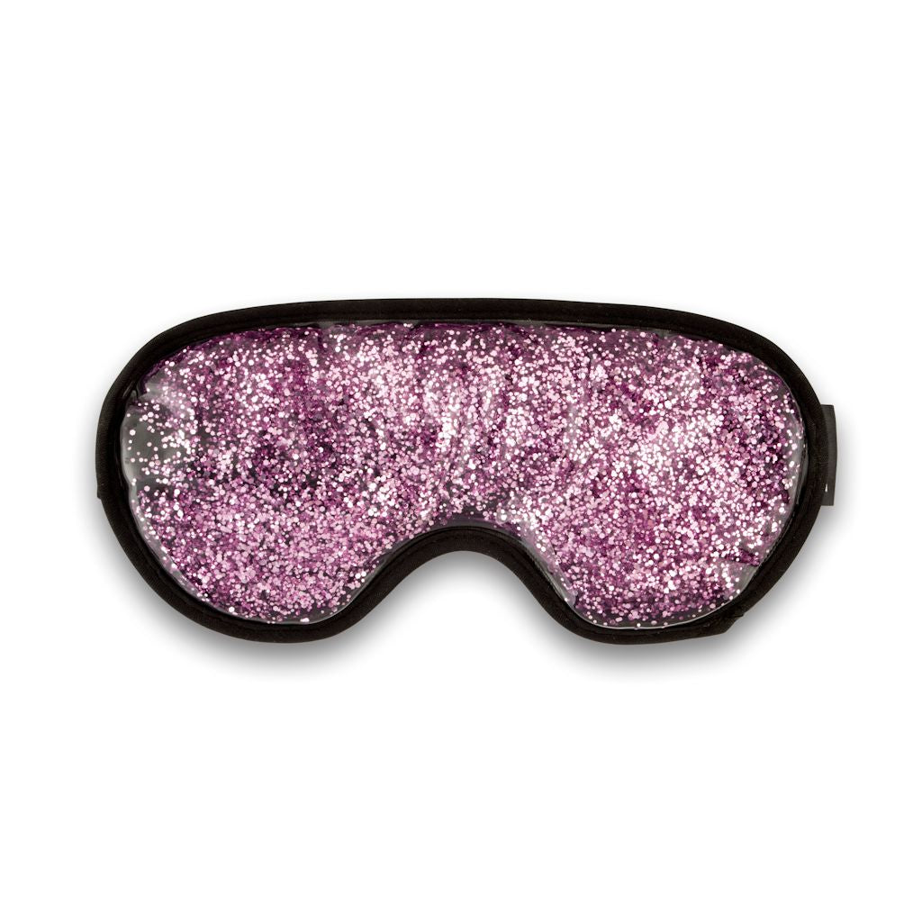 Zhu-Zhu Glitter Gel Hot & Cold Eye Mask - Pink