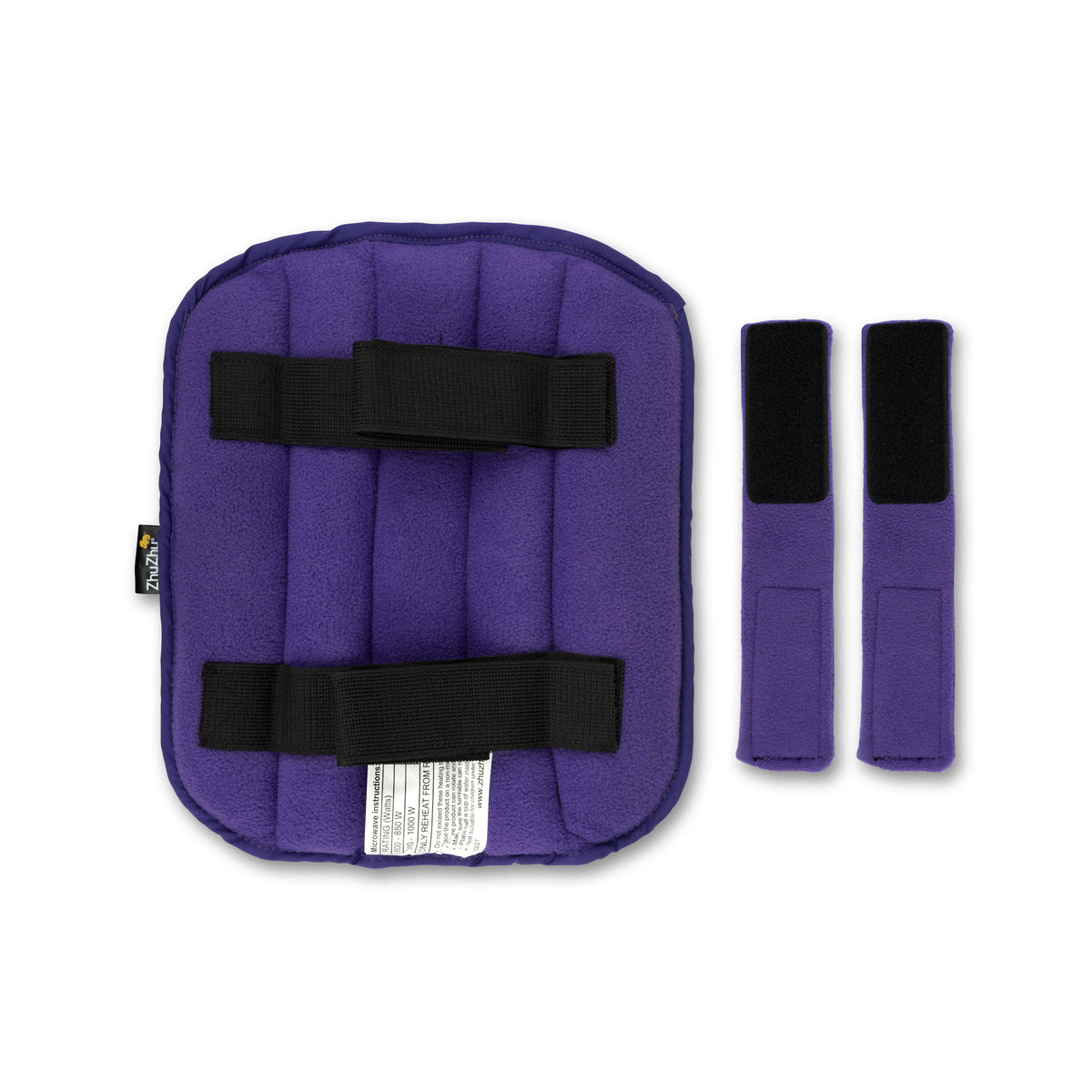 Microwaveable Heat Pad in Purple Fleece