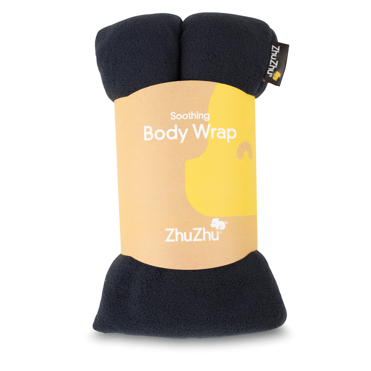 Zhu-Zhu Unscented Body Wrap Microwavable Wheat Bag - Navy Fleece