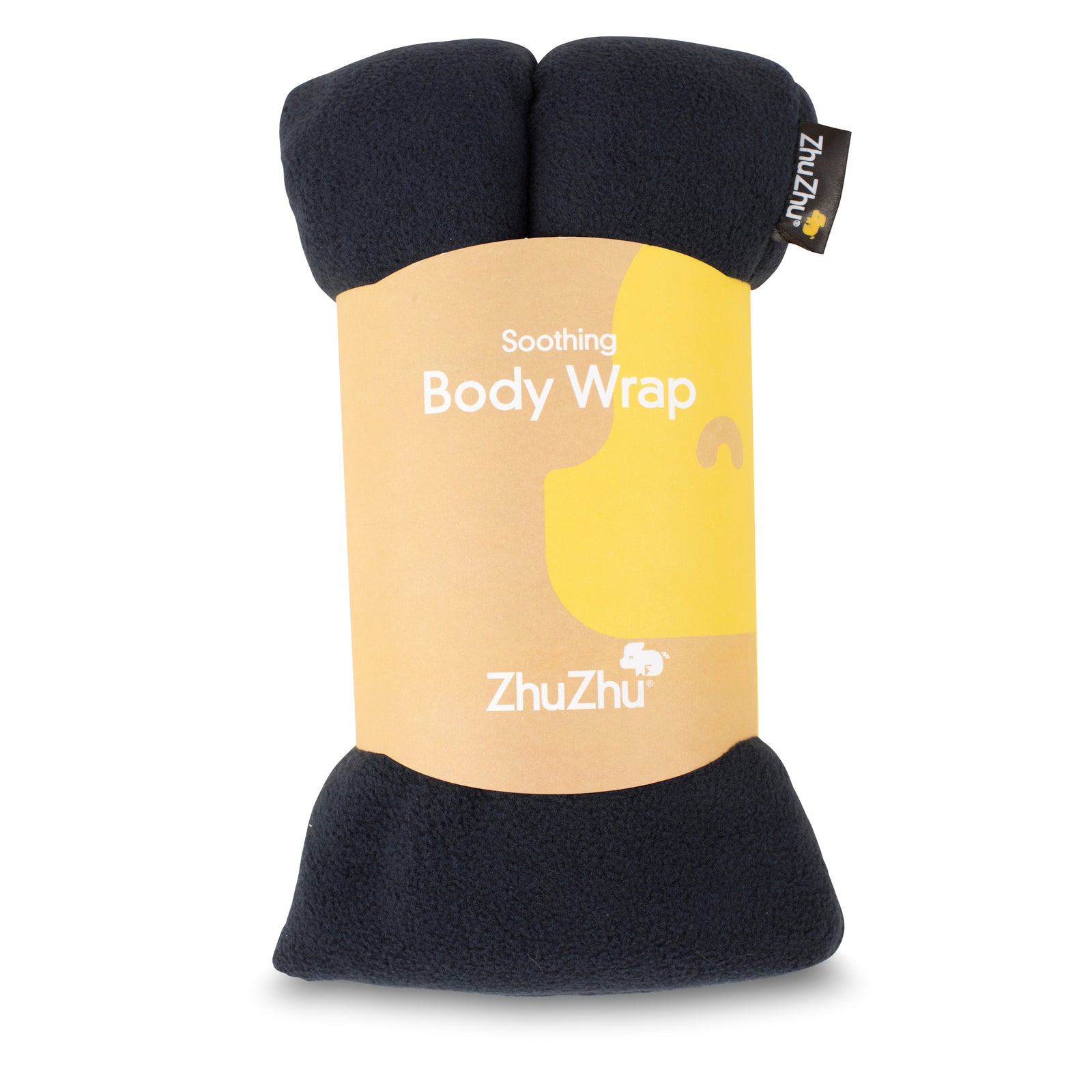 Zhu-Zhu Unscented Body Wrap Microwavable Wheat Bag - Navy Fleece