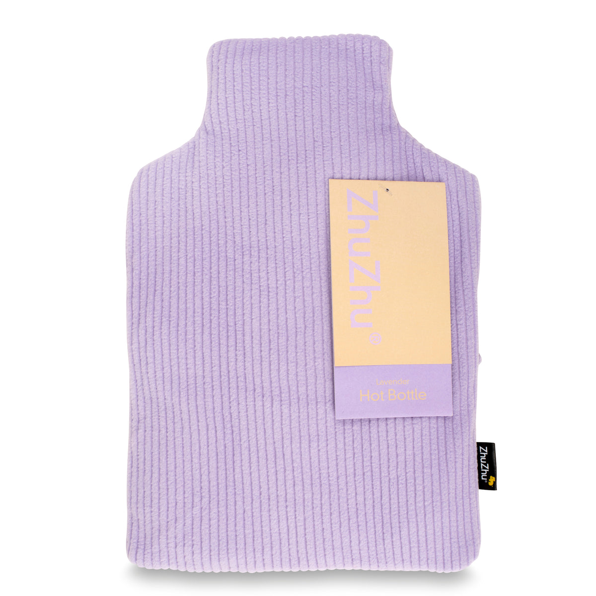Zhu-Zhu Hot Bottle Body Warmer Microwavable Wheat Bag - Lilac Fleece