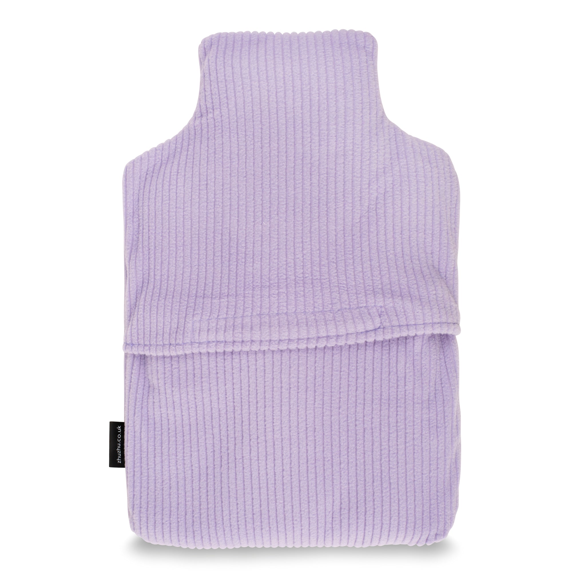 Zhu-Zhu Hot Bottle Body Warmer Microwavable Wheat Bag - Lilac Fleece