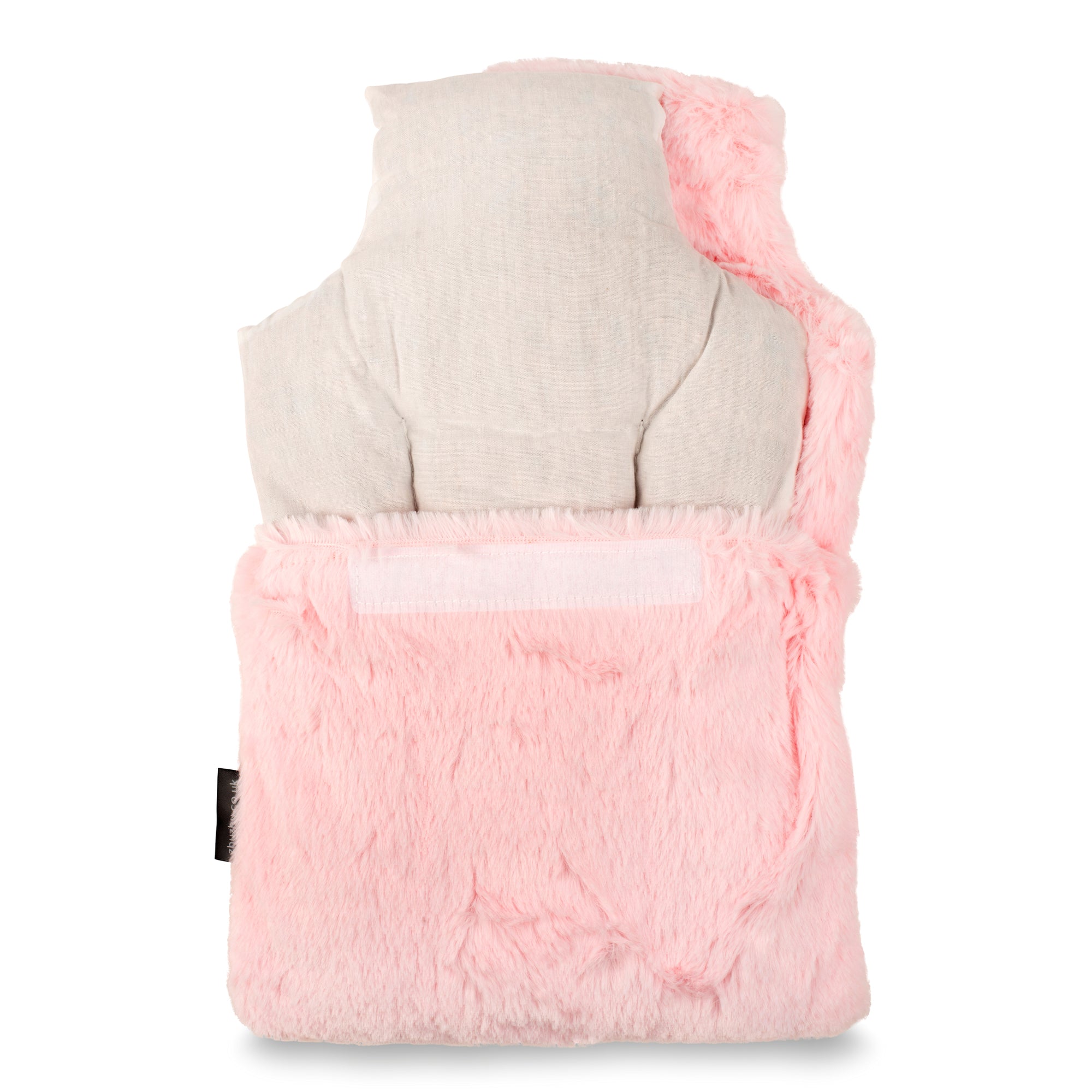 Zhu-Zhu Pink Plush Hot Bottle Body Warmer - Microwavable Wheat Bag