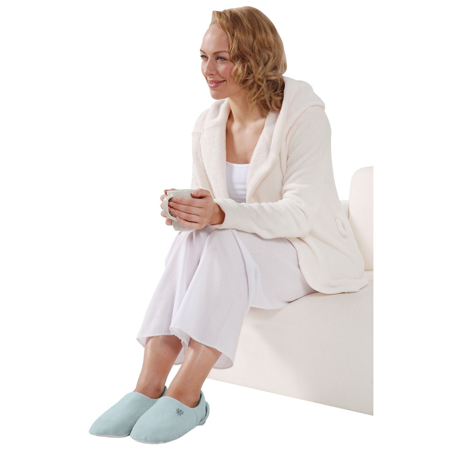 Aroma home microwavable online slippers