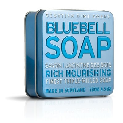 Scottish Fine Soaps - Bluebell Soap in a Tin