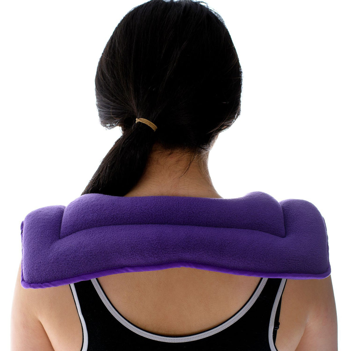 Zhu-Zhu Neck & Shoulder Heat Pad - Purple Fleece