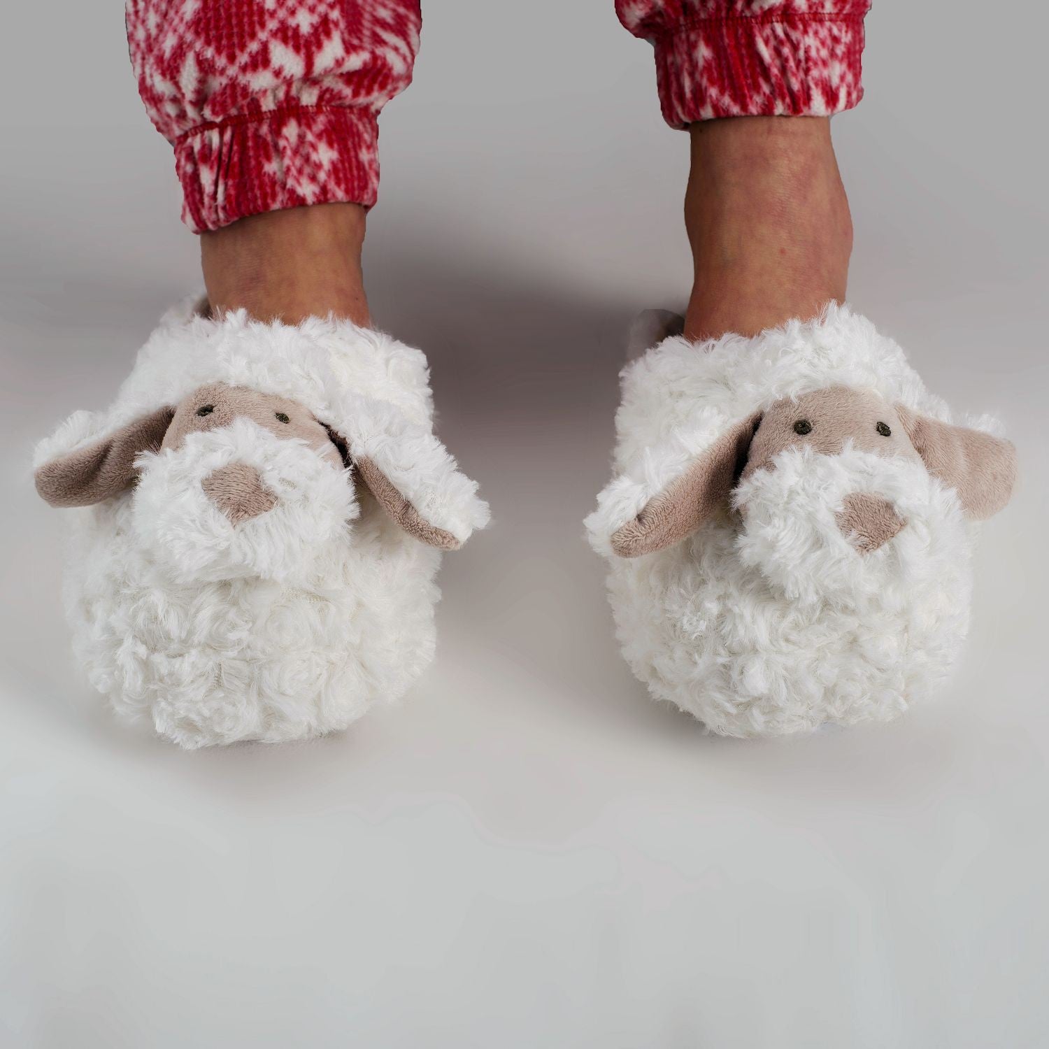 Furry animal slippers online for adults